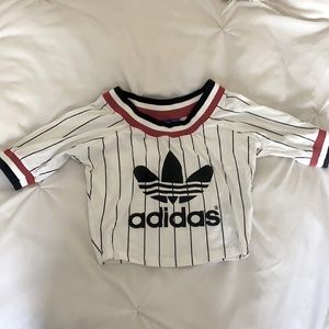 Adidas Baseball Tee Urban Outfitters